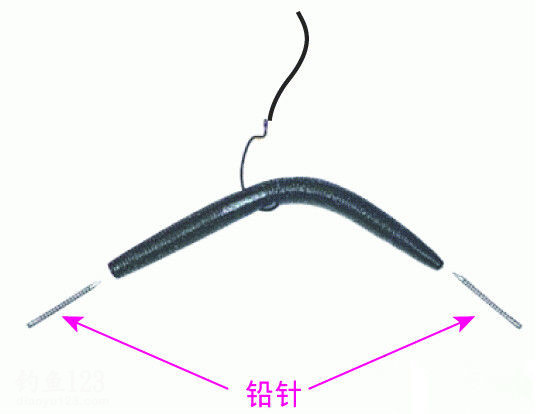 路亚钓法钓组图解