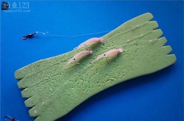 海竿串钩路亚鳜鱼翘嘴鱼技巧附假虾制作方法