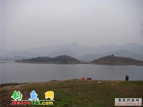 大红湖景色