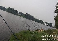 关庄水库海竿爆炸钩钓鲤鱼