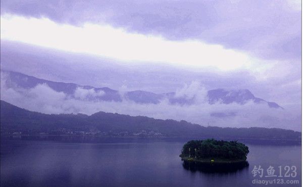 马湖风景