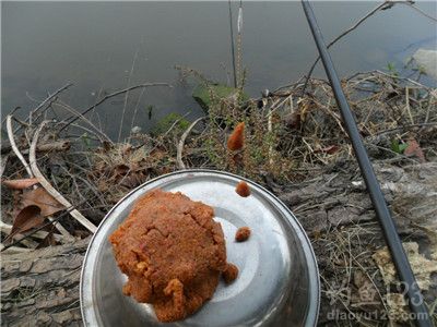 搓饵钓鱼