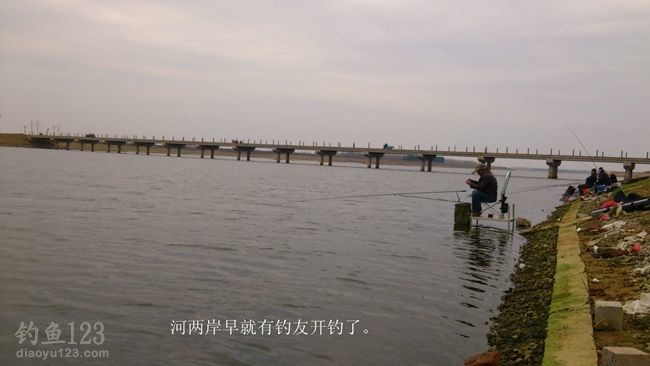初钓大沽河垂钓黄金鲫