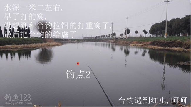 钓鱼打窝