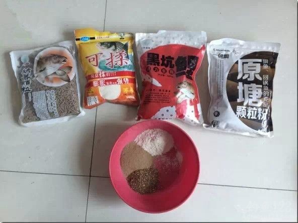 麻团蘸饵钓大鲫鱼