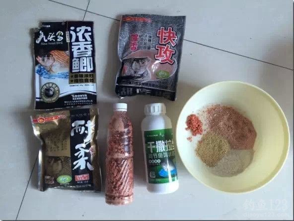 麻团蘸饵钓大鲫鱼