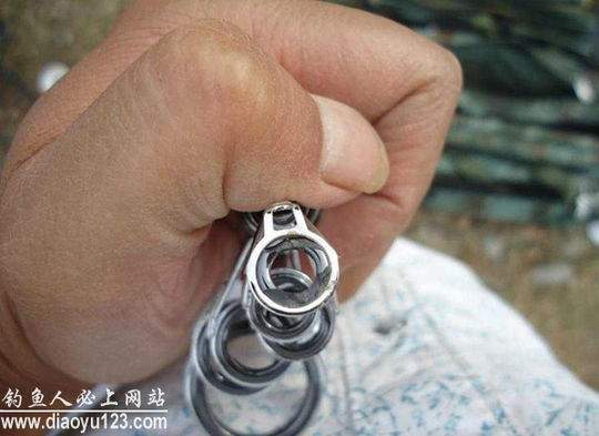 海竿坏了
