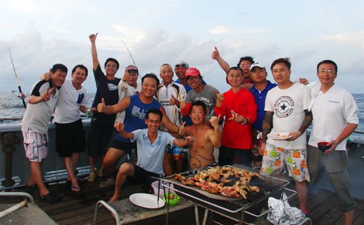 一窝钓鱼人海钓突袭马来西亚洛克尼亚